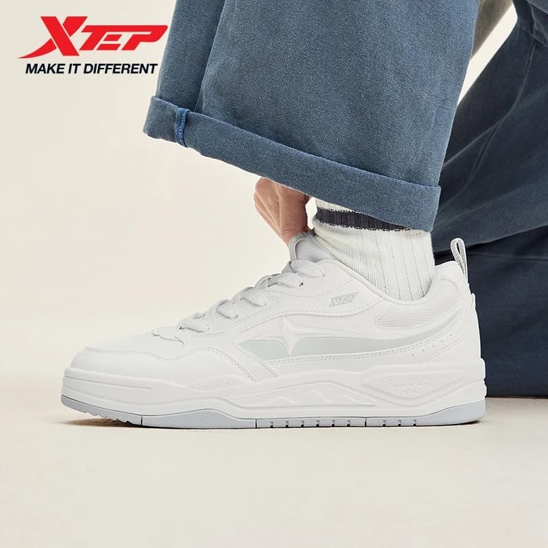 Xtep STAR-X LITE Shoes Classics Trendy Leisure Lace Up Sneakers For Men Stability Wear-Resistant Outdoor Shoes 874119310008