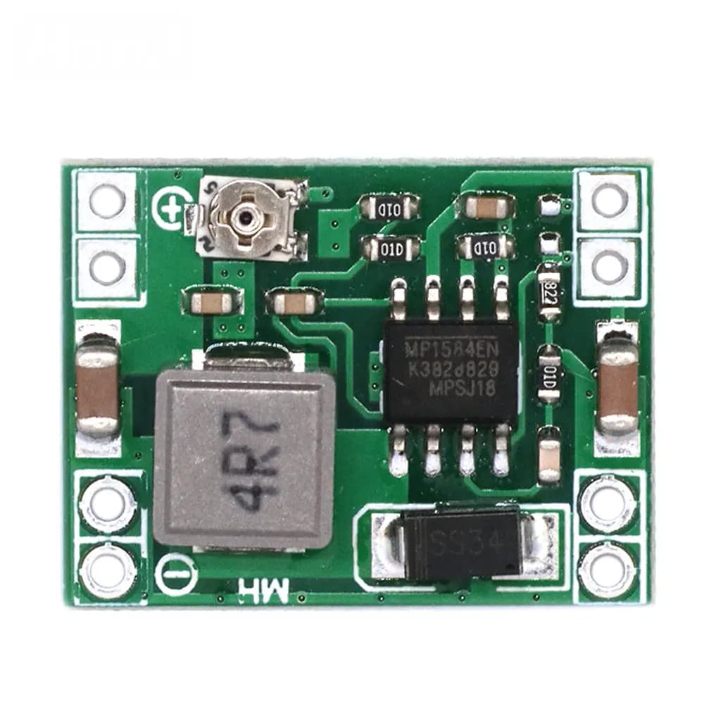 Modulo di Alimentazione DC-DC 3A Step-Down MP1584EN, Convertitore Step-Down Regolabile, Modulo di Uscita Step-Down per Arduino, Sostituisce Lm2596 MP1584EN