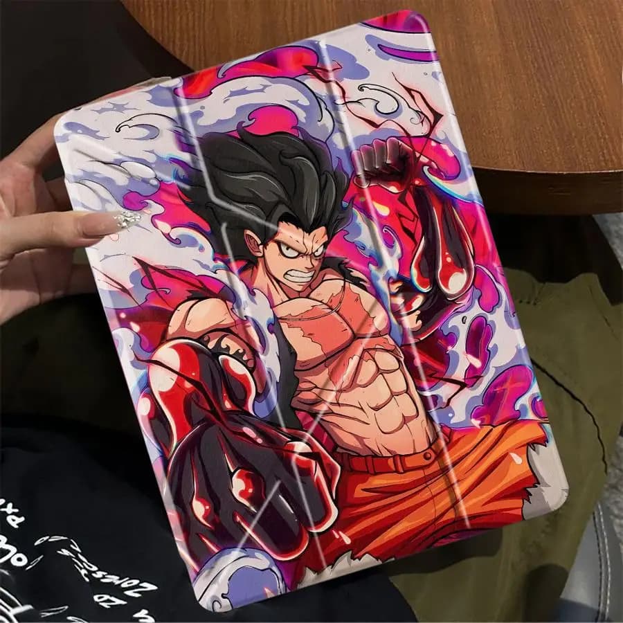 OneS P-ieceS Anime Holder Cover Tablet Case For iPad Pro 11th 10th 9th 8th 7th 12.9inch Air 4 5 M3 M2 1 2 M4 11inch Pro 2025