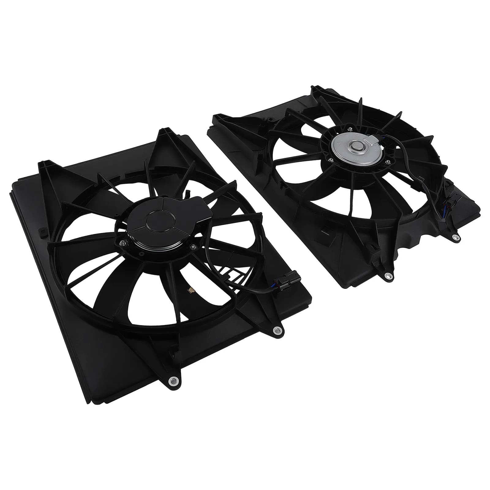 Set ventola di raffreddamento radiatore elettrico 2 pezzi per Acura MDX Honda Passport 2014-2022