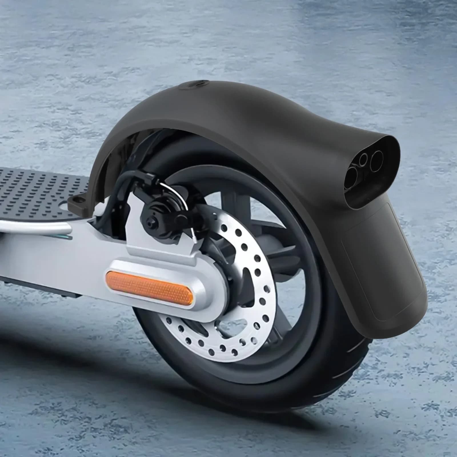 Parafango posteriore per parte scooter Parafango posteriore scooter Circa 126,1 g Accessori scooter elettrico Installazione semplice