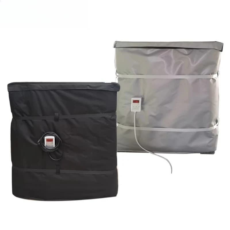 1000L IBC Tote Heater 120010001100mm With Temperature Controller Insulated Heating Blanket For Industrial Liquid Container