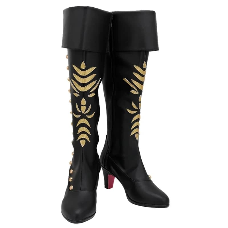 2026 Adult Anna Boots Cosplay Elsa Girls Queen Shoes Boot High XKSYK
