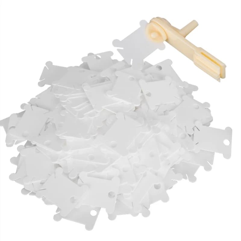 200 Pezzi Bobine per Punto Croce in Plastica, Accessori per Cucito Fai-da-Te