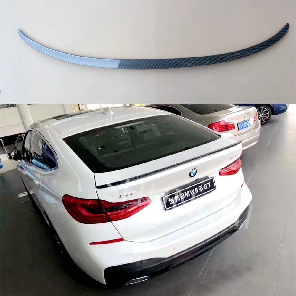 For BMW series 6 GT G32 2021 true carbon fiber rear bumper lip diffuser Spoiler front back trunk tail wing