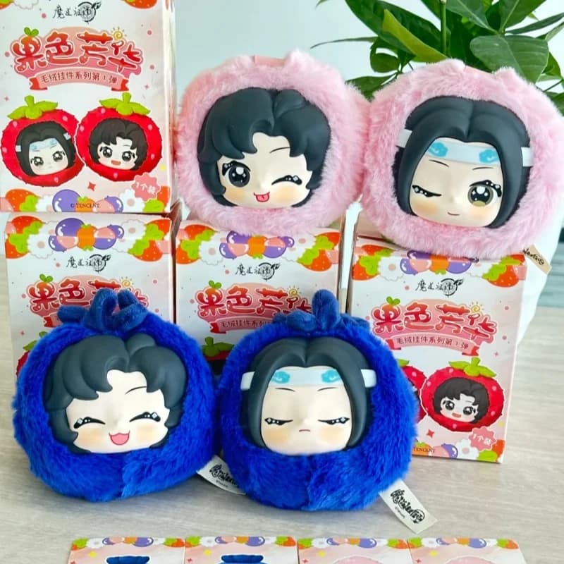 Original Grandmaster of demonic cultivation Anime Blind Box Toy Fruit Color Fanghua Series Wangxian cute toy gift