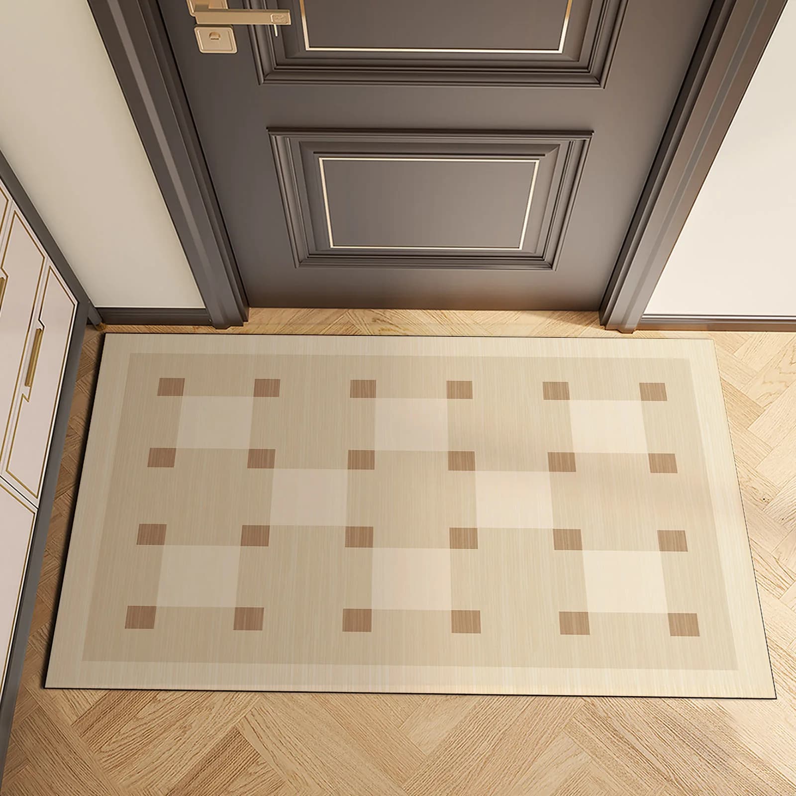 Zerbino d'ingresso per la casa di lusso, tappeti per la porta d'ingresso, tappeto per il corridoio, zerbino personalizzato lavabile