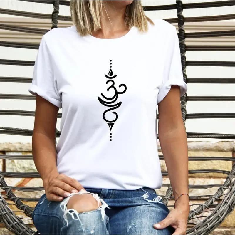 Breathe symbol T Shirt Yoga motivational Inspirational Me