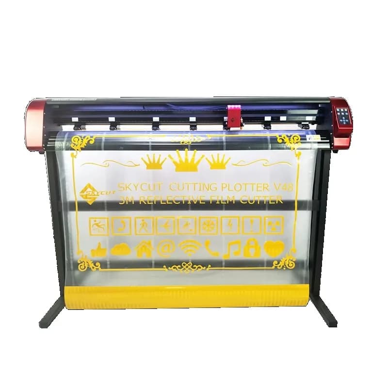 2026 1350 mm Print And Cut Vinyl Cutter Plotter De Corte For Car Sticker V48