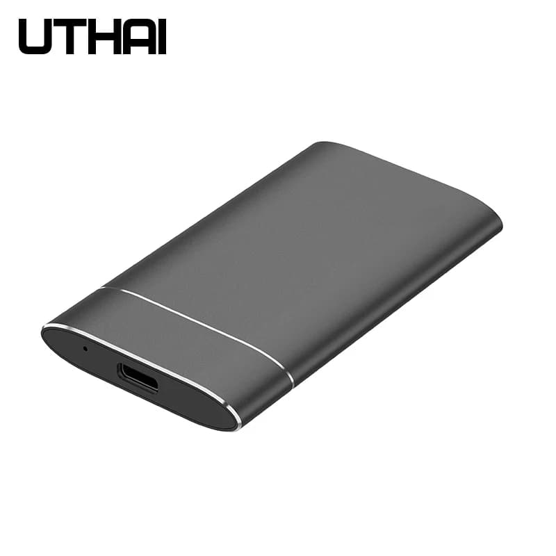 Custodia per HDD in lega di alluminio T37 Adattatore da MSATA a USB 3.1 tipo C per SSD Mini-SATA Scatola Sata3 da 1,8 pollici a custodia per unità esterna USB