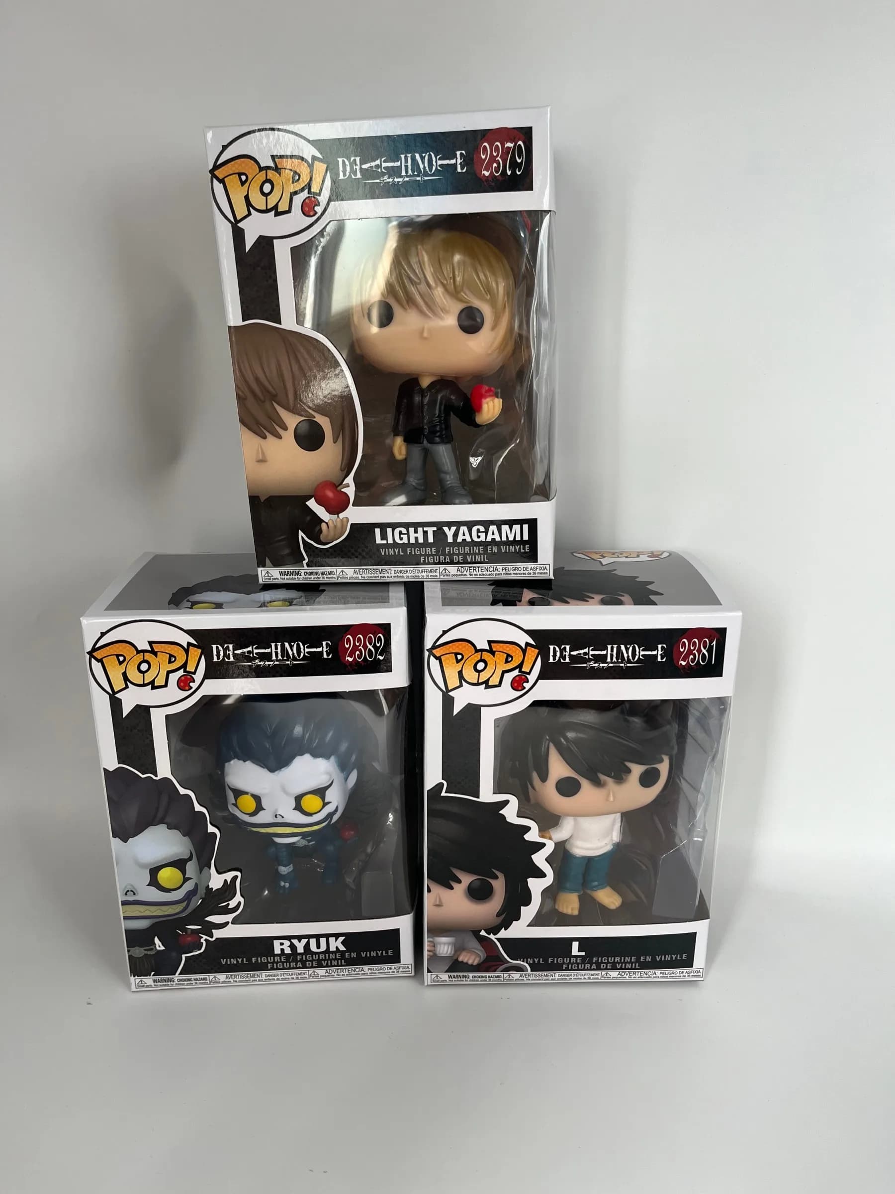 Hot Halloween Horror Funko Pop Death Note Ryuk Anime Vinyl Figure Spooky Halloween Decoration Collectible Toy Gift