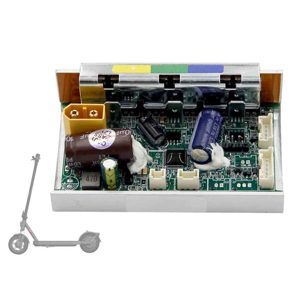 For Xiaomi For M365 Pro 2 Electric Scooter Controller Circuit Board Mainboard Replacement Part Aluminum Alloy Silver Color