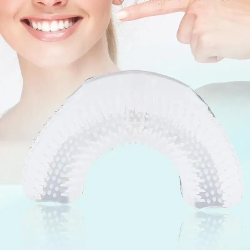 D0AB 360 Spazzolino automatic spare parts for U-shaped toothbrush for adults and children