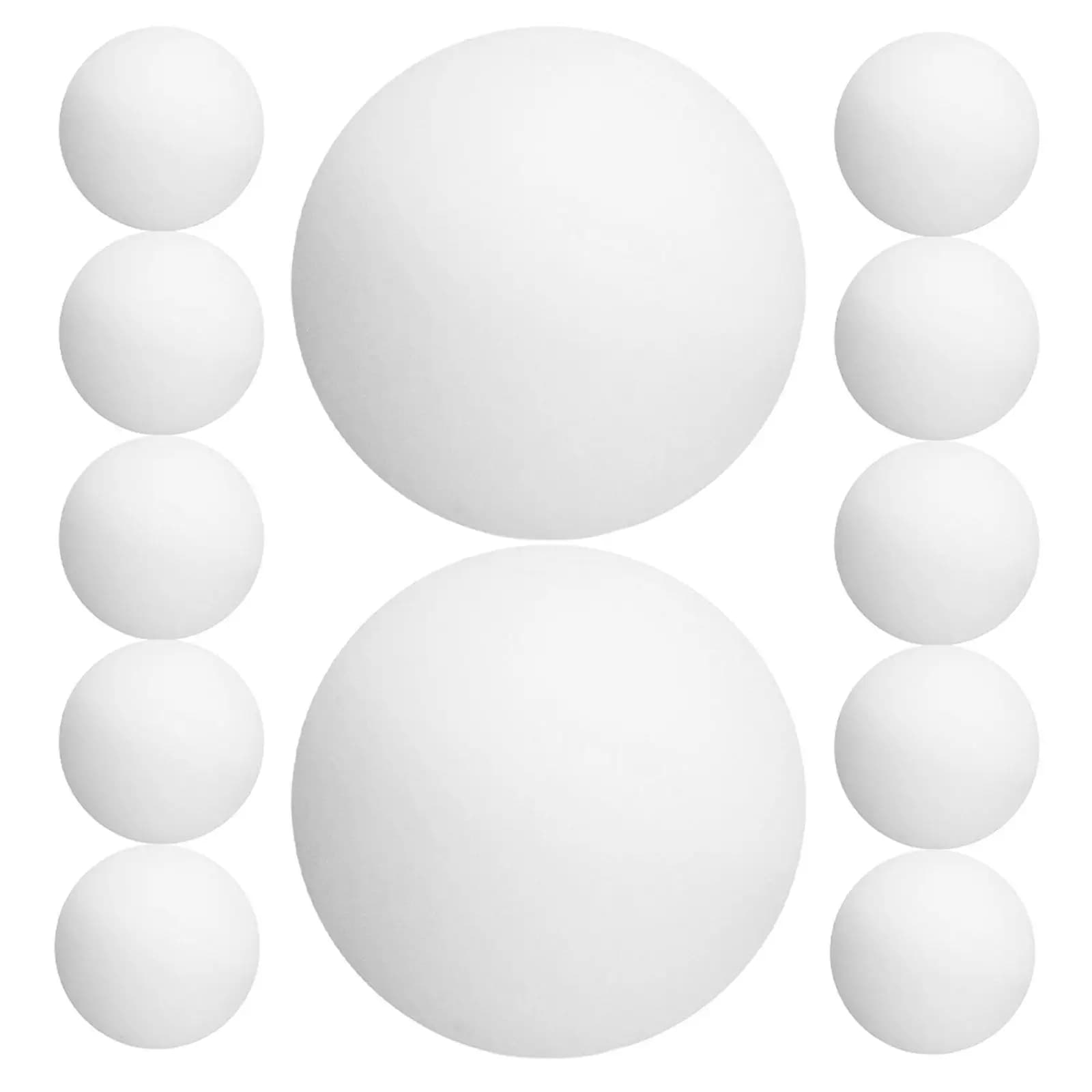 50 Palline da Ping Pong da 40 mm per Allenamento, Misura Standard Internazionale, Riutilizzabili, per Attrezzature Sportive