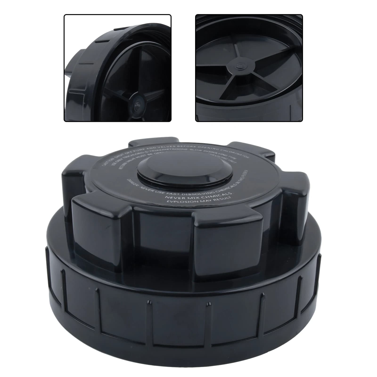 Chlorinator Cap For Hayward CLX200C CL200 CL220 Tab Feeder Lid Replacement ABS Material With O-Ring Seal
