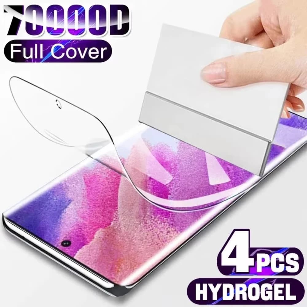Pellicola idrogel 4 pezzi a copertura totale per Samsung Galaxy S26 S25 S24 S23 S10 S20 S21 S22 S24 Ultra Plus FE A34 A54 Pellicola protettiva per schermo