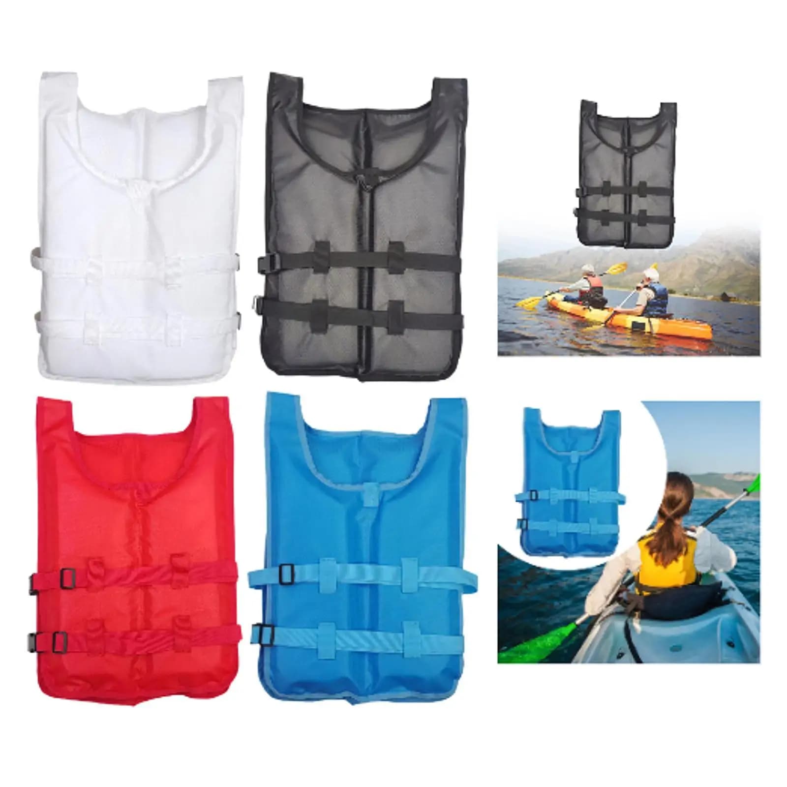 Giubbotto di salvataggio estivo per kayak, per paddleboard, nuoto, sport acquatici