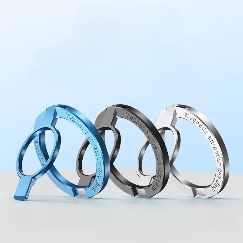 Supporto per cellulare con supporto per anelli magnetici staccabili per accessori sicuri Mag
