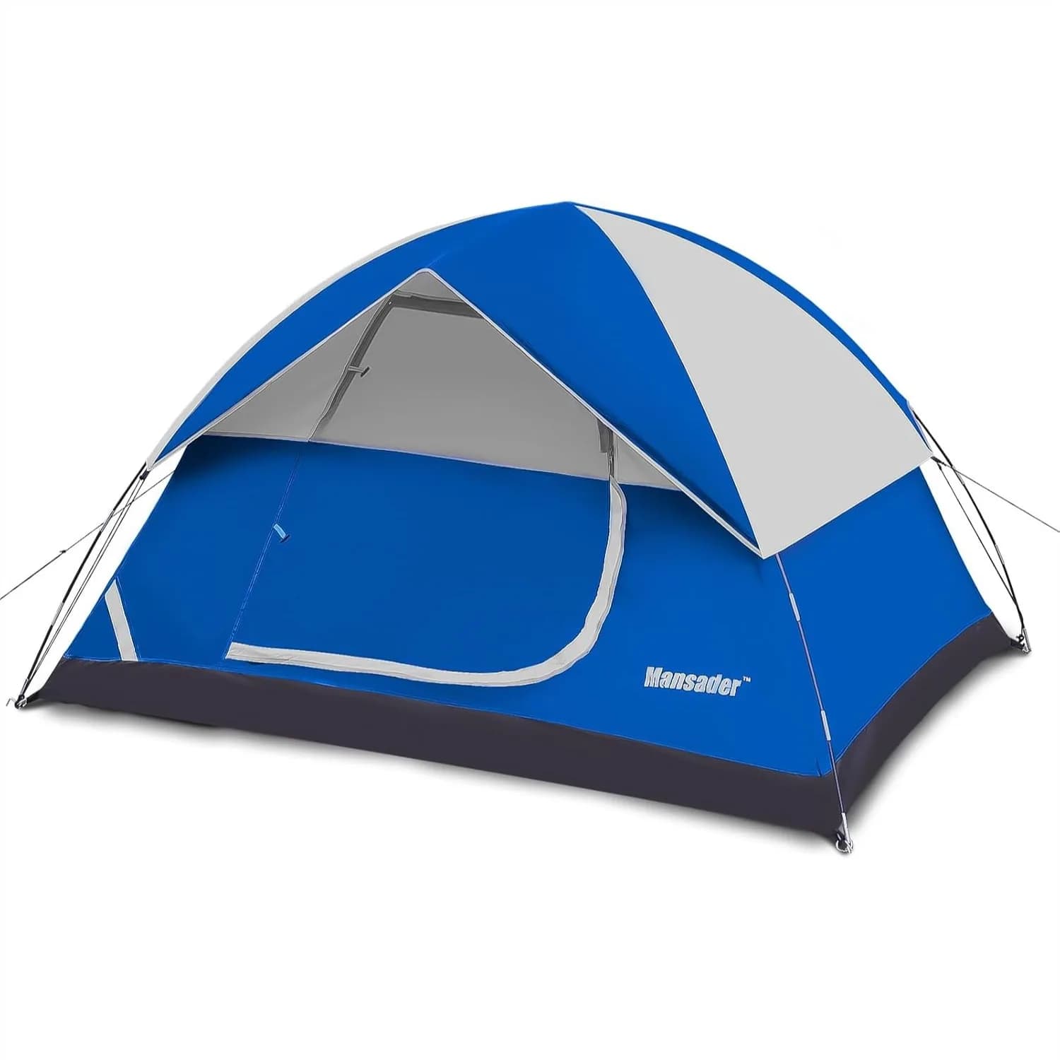 Tenda da Campeggio Impermeabile per 2-3 Persone, Leggera e Facile da Montare con Borsa per il Trasporto, Ideale per Escursioni, Spiaggia e Viaggi