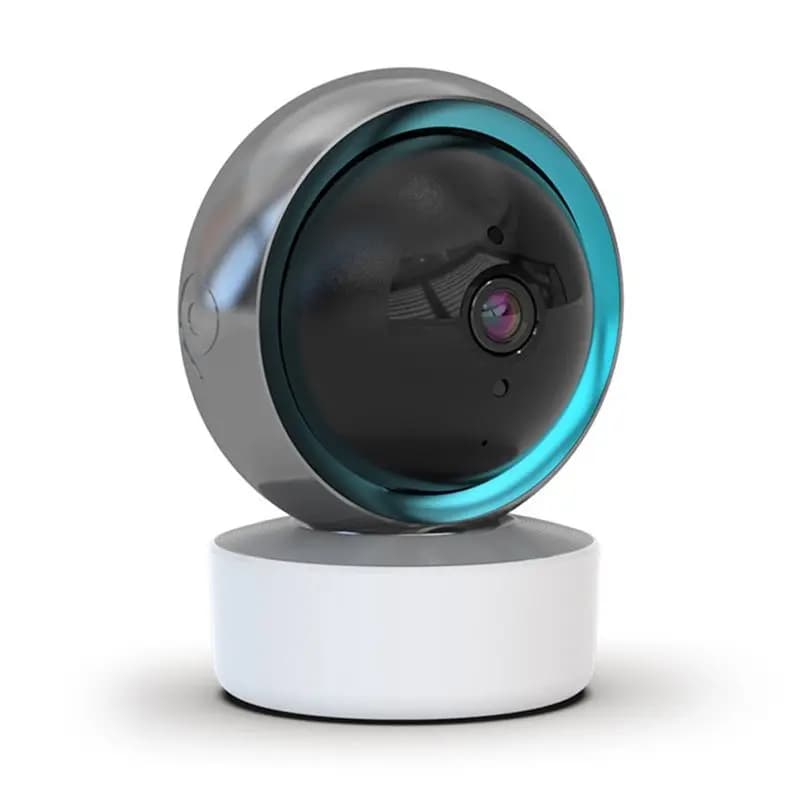 ABRW-2MP Tuya Smart Wifi Baby Monitor Telecamera di Sorveglianza 1080P Mini con Tracciamento Automatico Audio a 2 Vie Telecamera IP Spina UK Durevole