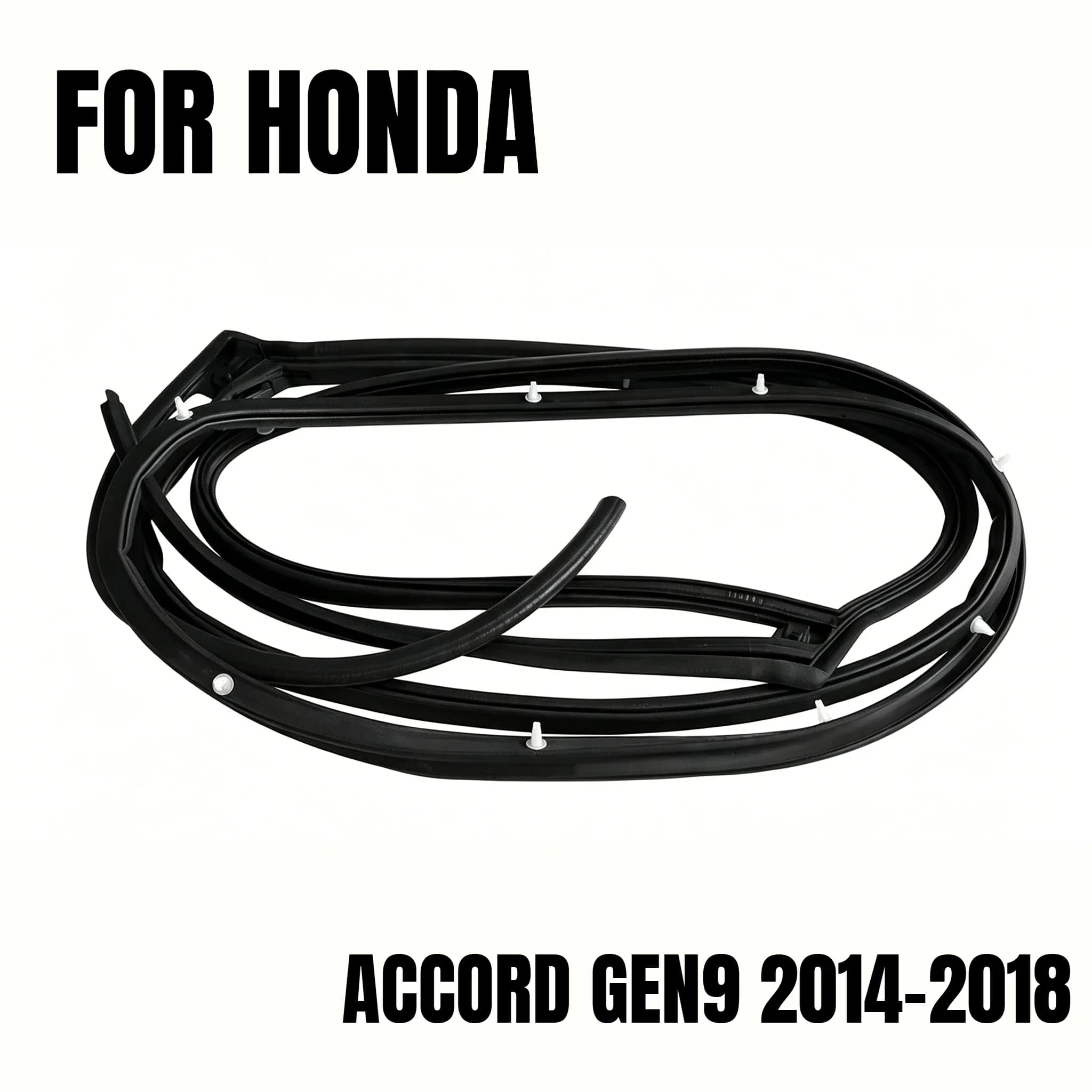Car door sealant FOR HONDA ACCORD GEN9 2014 2015 2016 2017 2018 outer door rubber weatherstrip 72350-T2A-A01 72310-T2A-A01