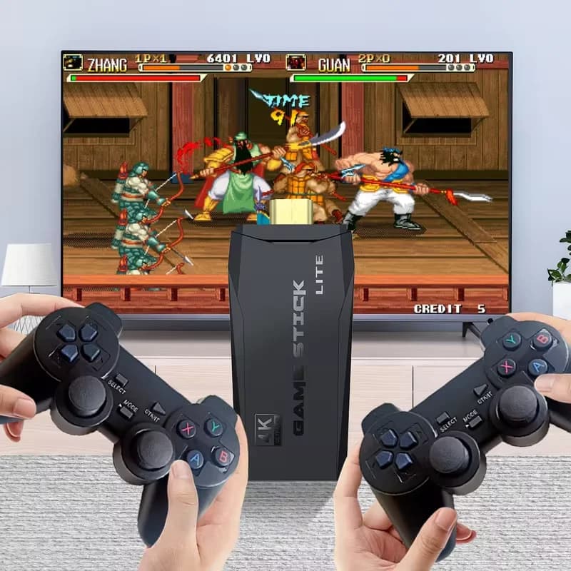 Nuova elegante console di gioco per TV domestica M8 per adulti e bambini, 520 giochi, USB wireless dual P, HDMI ad alta definizione 2.4G