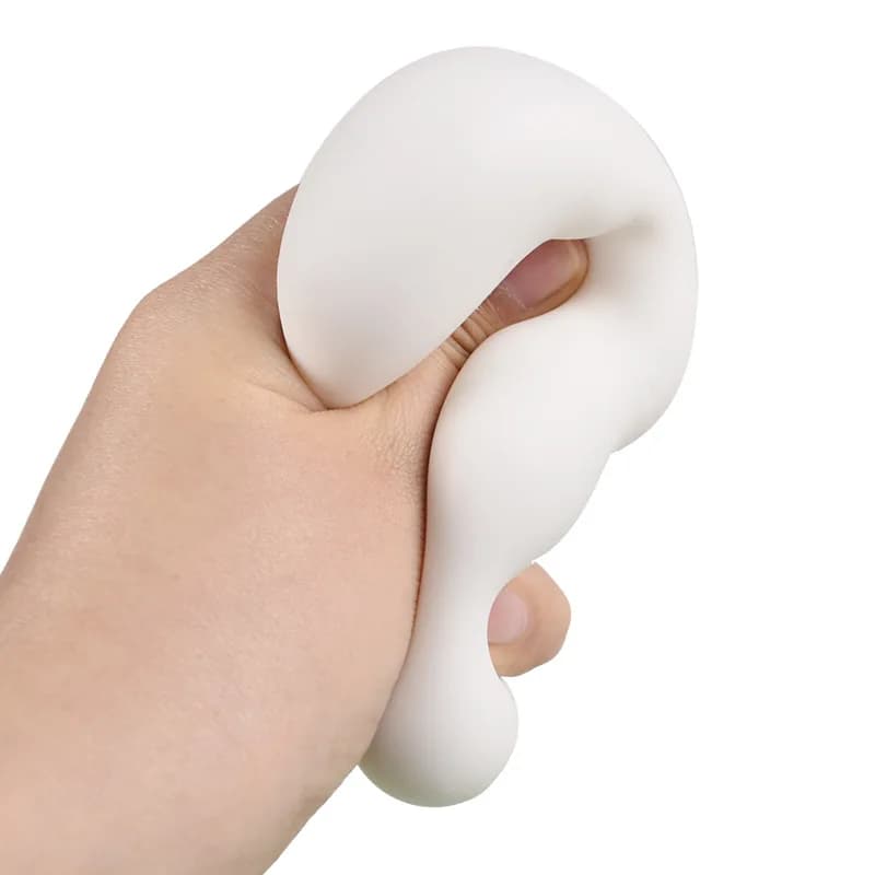 Fun Tofu Stress Relief Sensory Toy Creativity Decompression Dough Ball Fidgets Toys Birthday Gifts for Adults Children