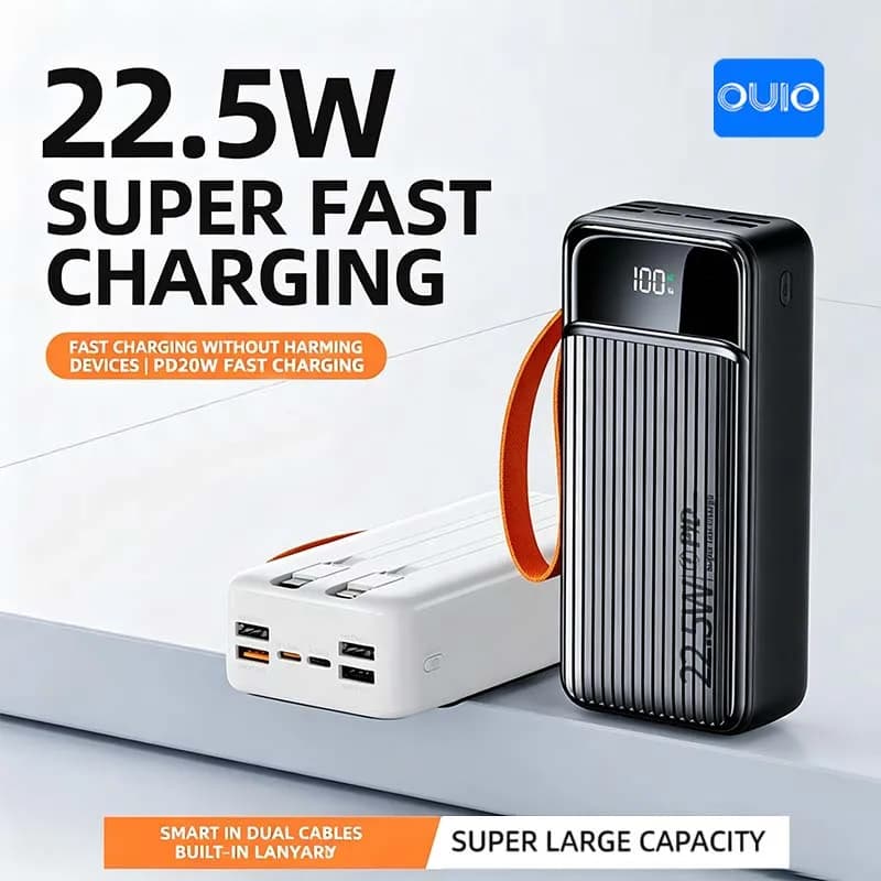 CCC 22.5W 10000mAh Power Bank Portable Fast Charger for Xiaomi iPhone Samsung Spare Battery 3C Certified Powerbank