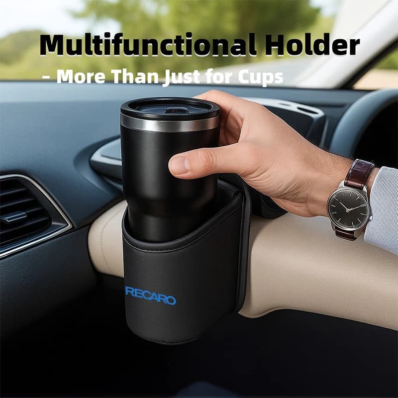 Car Door Cup Holder Drink Rack Storage Bin Auto Back Seat Cup Holder Interior Accessories For Recaro