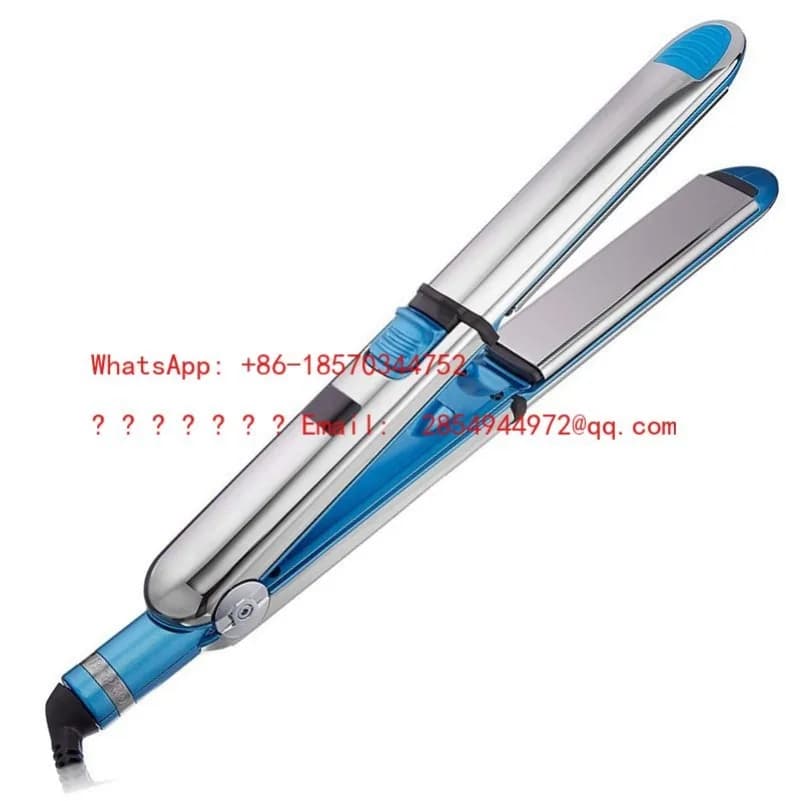 L Piastra per stecca elettrica, la clip per piastra lisciante in ceramica non danneggia i capelli, lissante per piastra per tirare la frangia.
