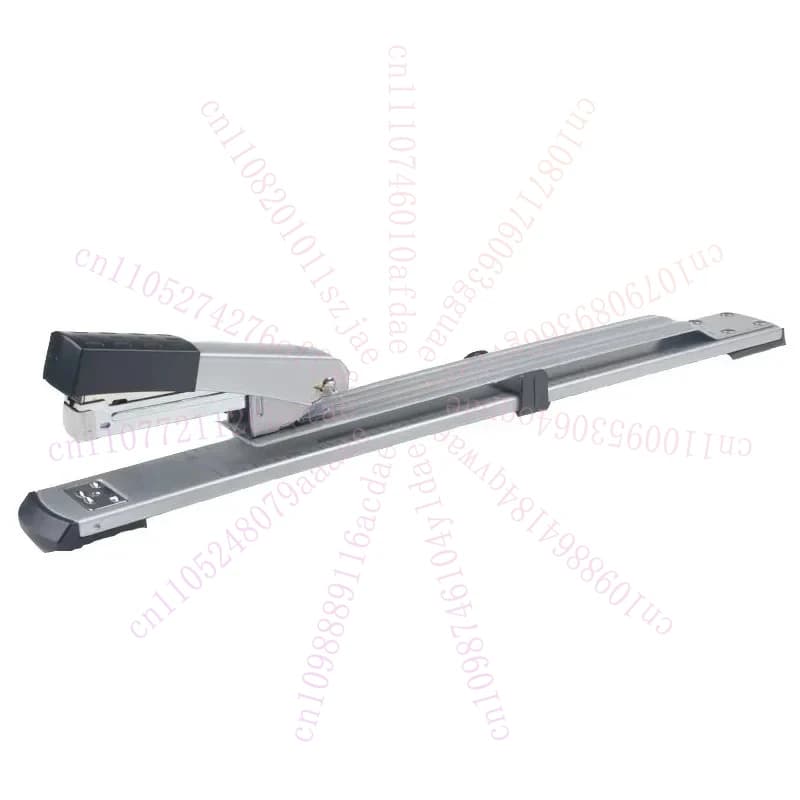 0334 Cucitrice portatile grande in ABS a braccio lungo per cuciture centrali, adatta per rilegatura 24/6, 26/6