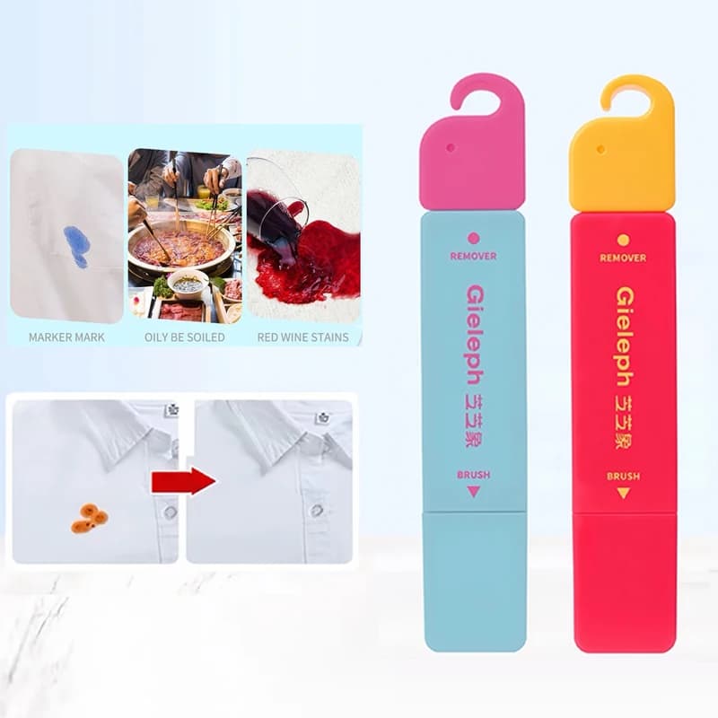 【Nice】 Penne portatili da 12 ml per la rimozione di macchie senza lavaggio, spazzole per la pulizia portatili, penne istantanee per la rimozione di macchie dai vestiti e dall'abbigliamento