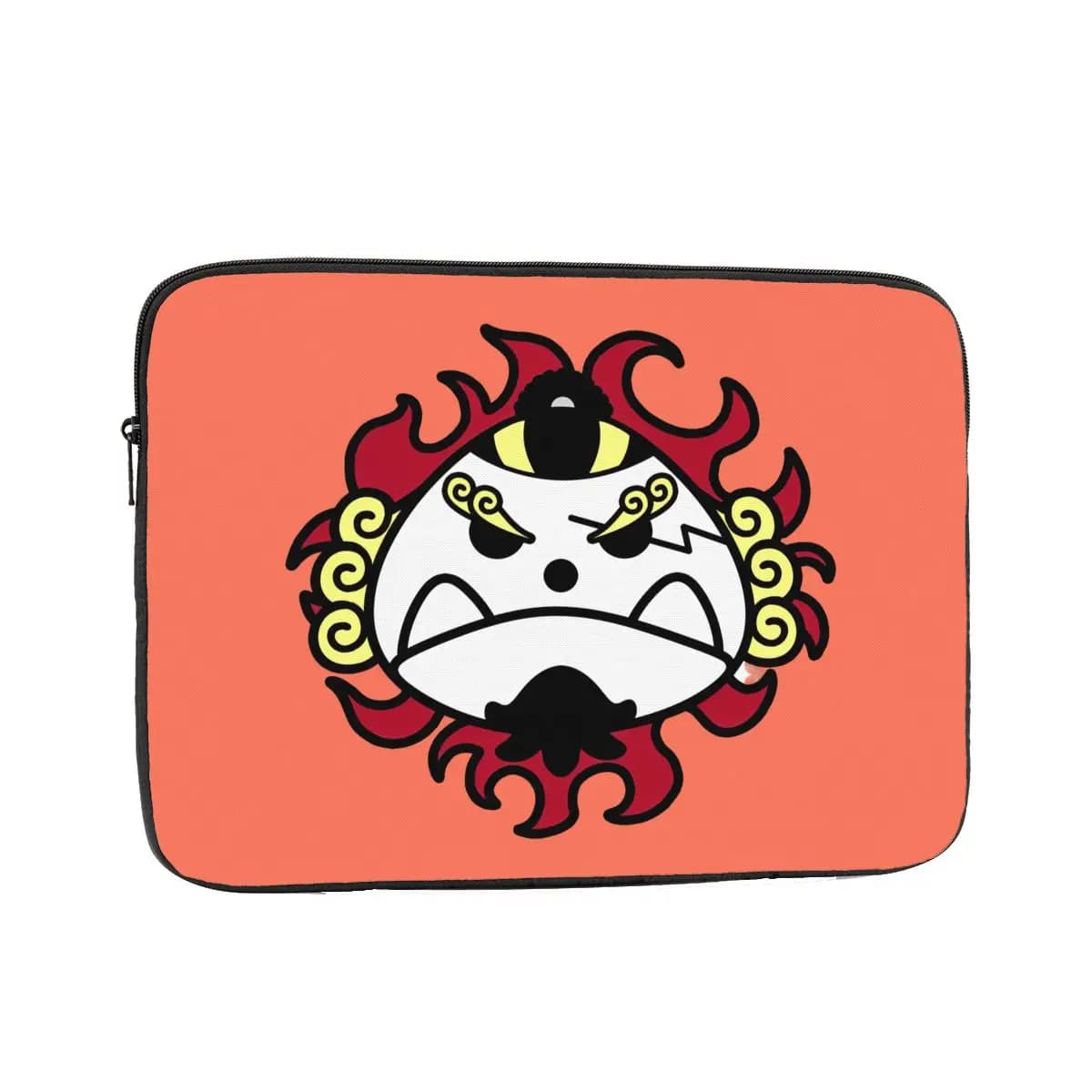 Custodia per notebook con cerniera Custodia per notebook Jinbe Rufy Anime Flag Custodia per tablet Anime 10 12 13 15 17 pollici Custodia antiurto