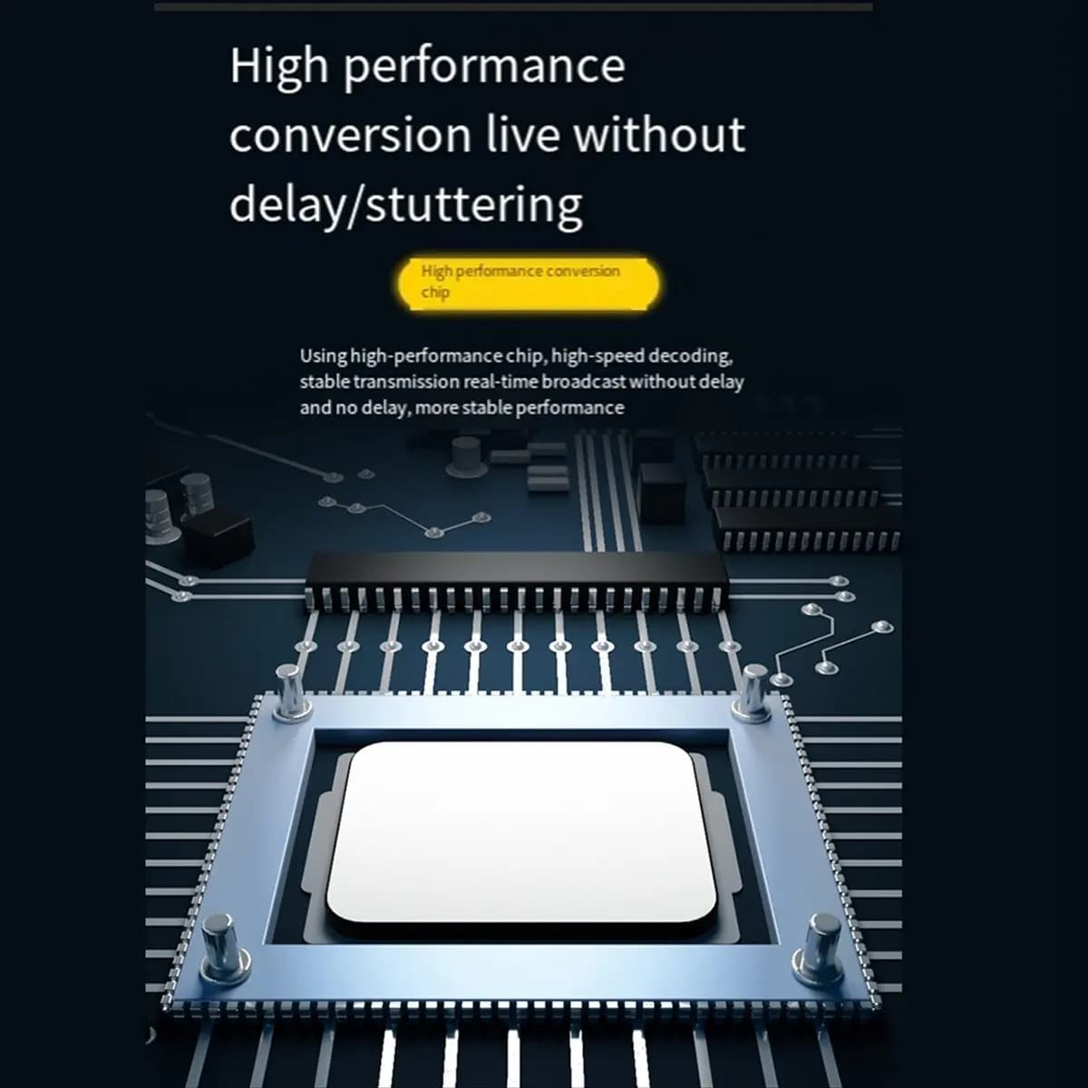 Scheda di acquisizione video compatibile HDMI 4K, scheda di registrazione video USB3.0 1080P 60FPS per streaming, gaming e broadcasting