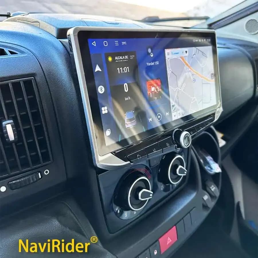 Android14 Per FIAT DUCATO 2016 2017 2018 2022 Auto Stereo Headnit Lettore Multimediale di Navigazione GPS Wifi Carplay 10.88 "Radio Per Auto