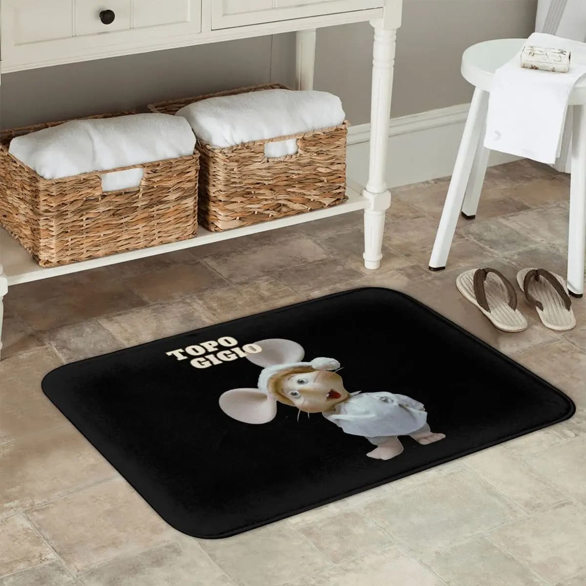 Topo Gigio Zerbino Cucina Ingresso Tappetino per la casa Tappeto antiscivolo per tappetini per soggiorno