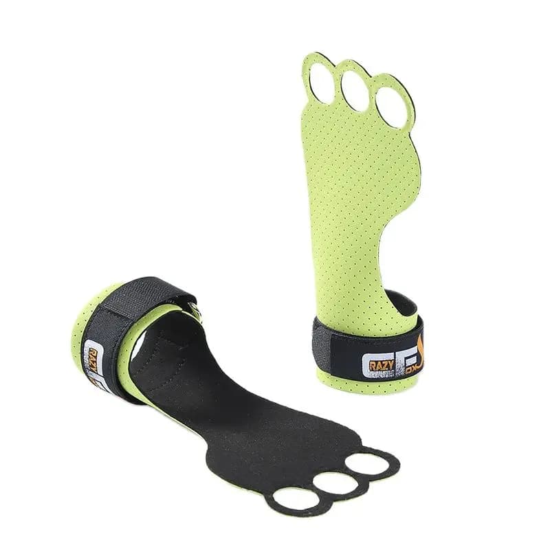 1 pair of gym grips, crossfit handle, perfect for tractions, kettlebell, home gym