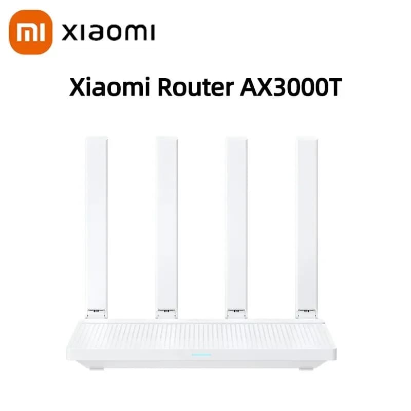Nuovo Xiaomi AX3000T Router IPTV Mesh Networking Gigabit Ethernet porte Gaming Accelerator Repeater Modem amplificatore di segnale