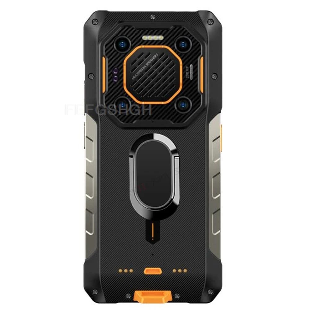 Per Ulefone Armor 26 Ultra 26Ultra 2024 6.78 "Supporto Anello Posteriore Staffa Cassa Del Telefono Smartphone TPU Copertura In Silicone Morbido