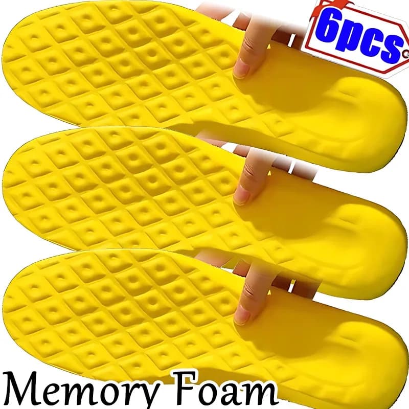 6/2 pezzi solette in Memory Foam in lattice per uomo sport Running Foot Support Pad per scarpe cuscino ortopedico traspirante per la cura dei piedi