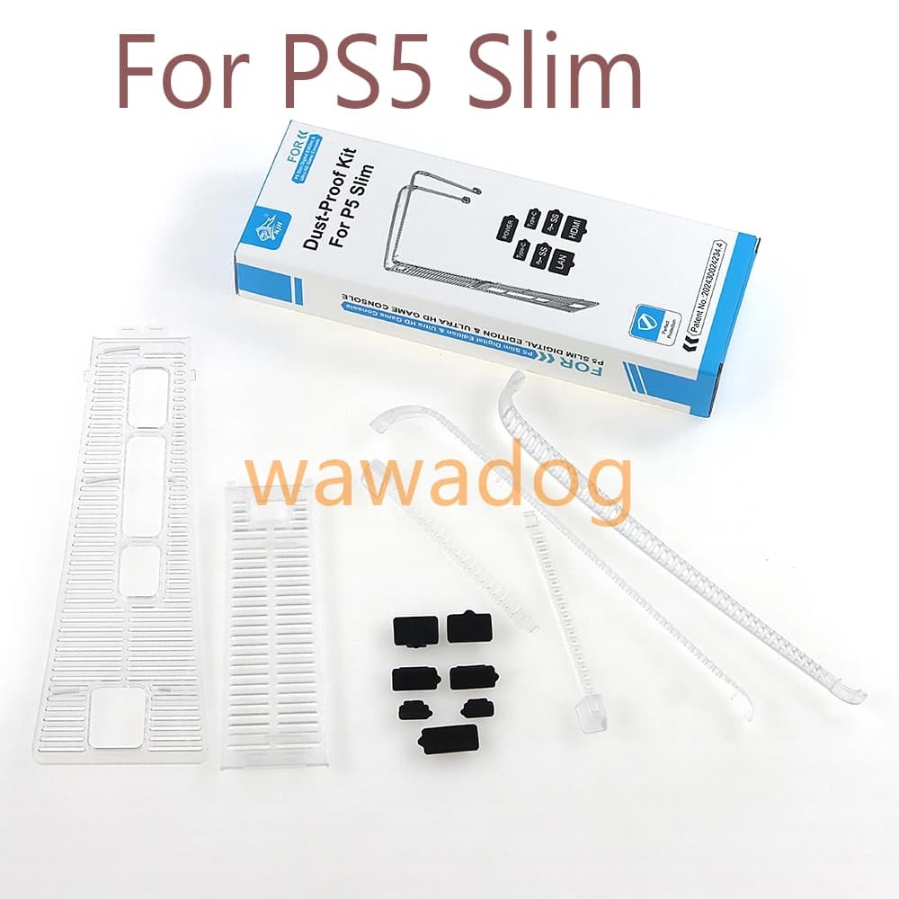Kit di porte USB antipolvere da 5 set per accessori per console Playstation 5 PS5 Slim