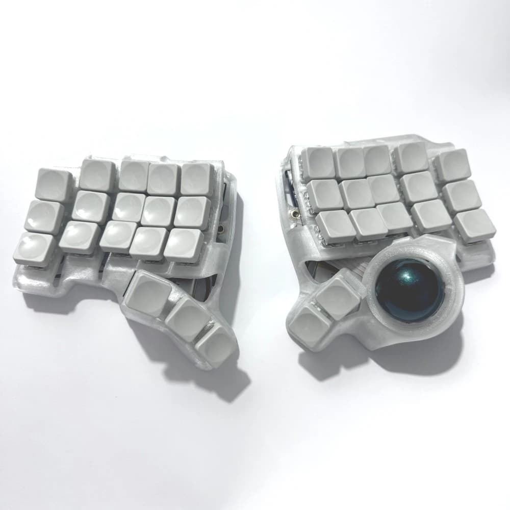 Kit tastiera Nano Split Charybdis Tastiera da gioco Bluetooth cablata/senza fili Hotswap MX Switch Accessori per giocatori Teclado Nave veloce