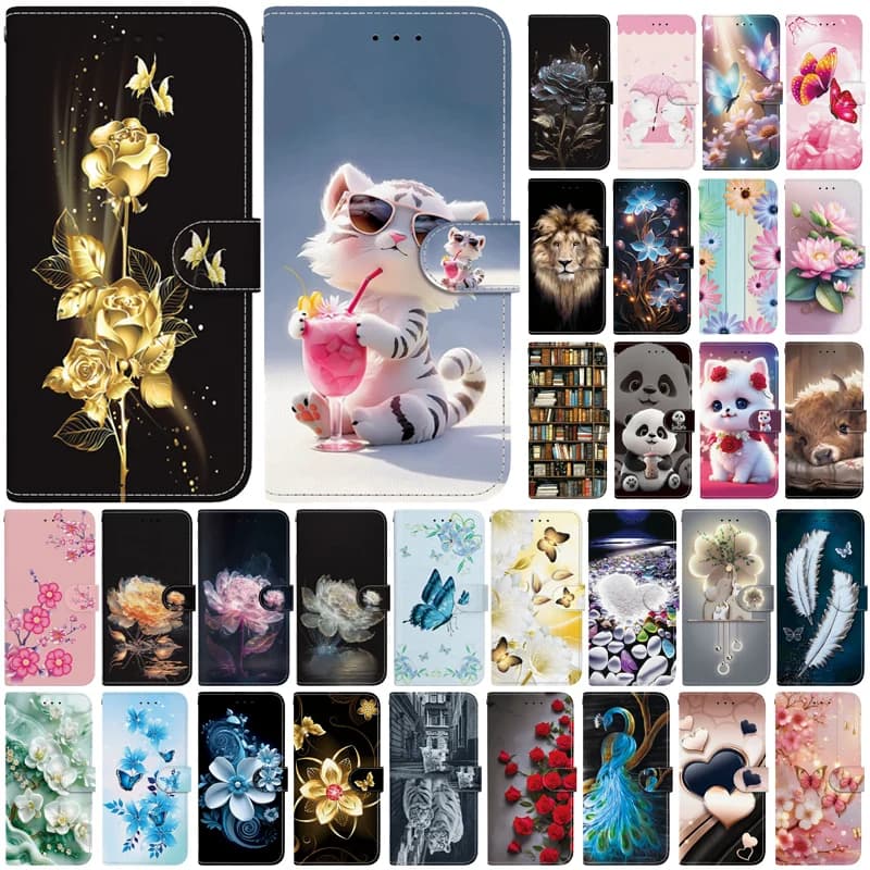 For Xiaomi Poco X7 Pro 5G Case Little X 7 Pro Cover Fashion Wallet Flip Stand Phone Case for Xiaomi Mi PocoX7 PocoX7Pro 5G Fundas
