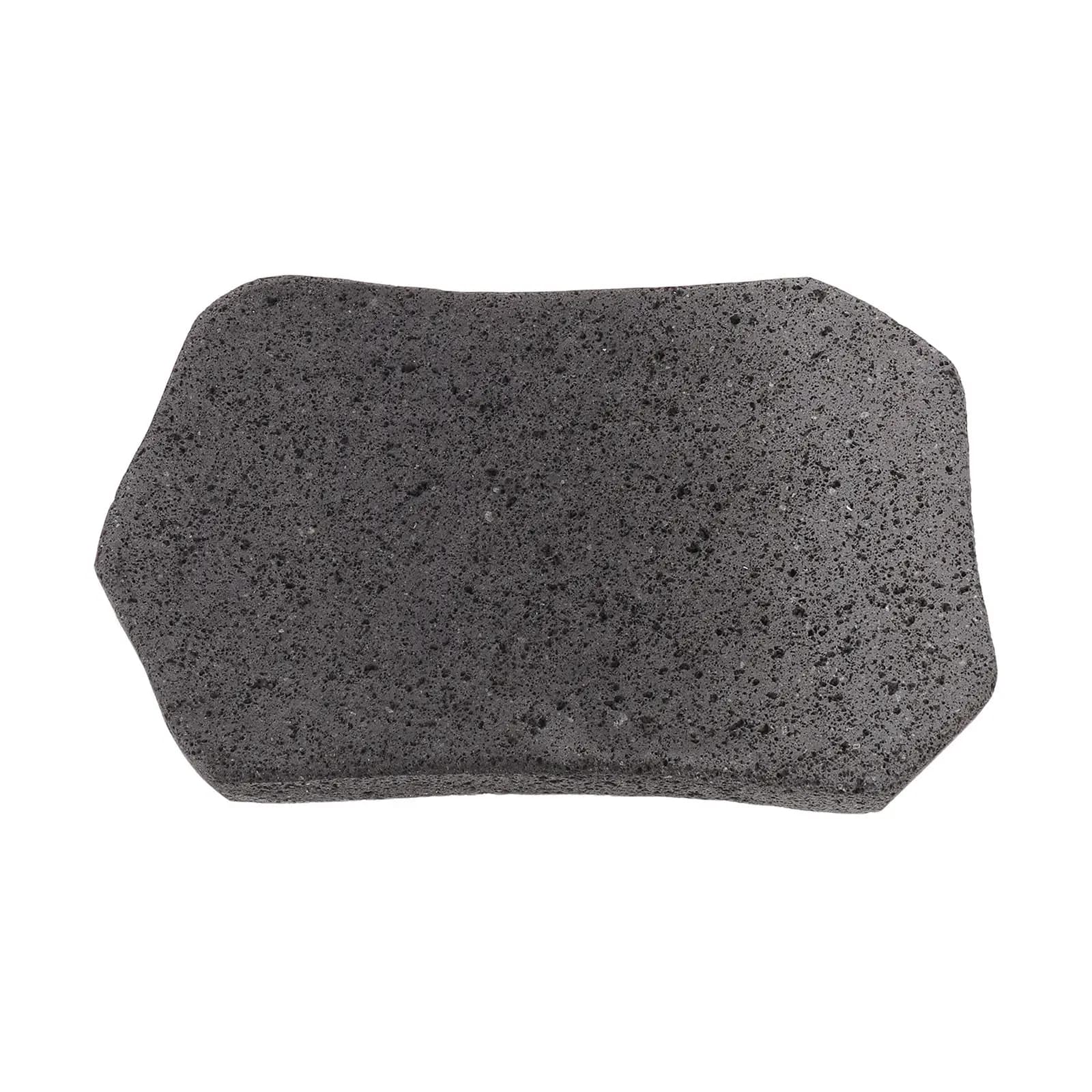 Piastra BBQ in Pietra Vulcanica Spessore 0,1 mm, Piattaforma di Cottura in Pietra Lavica per Grigliare all'Aperto, per Bistecche, Pizza, Carne, Pesce, Verdure