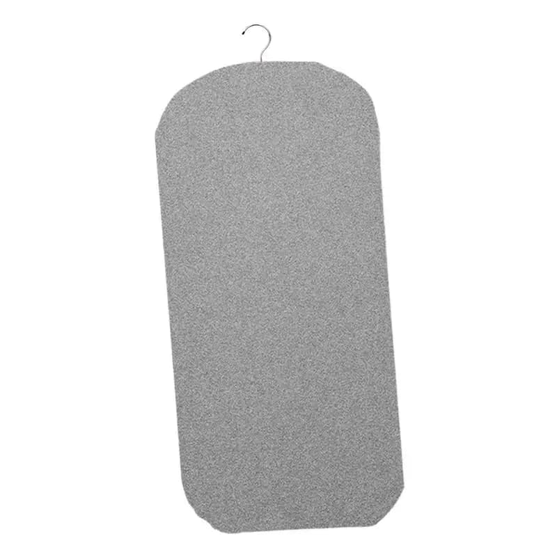 Tappetino da stiro da viaggio Tappetino per pressa per vapore per indumenti sospeso portatile Tappetino per vapore per vestiti resistente al calore per i viaggi