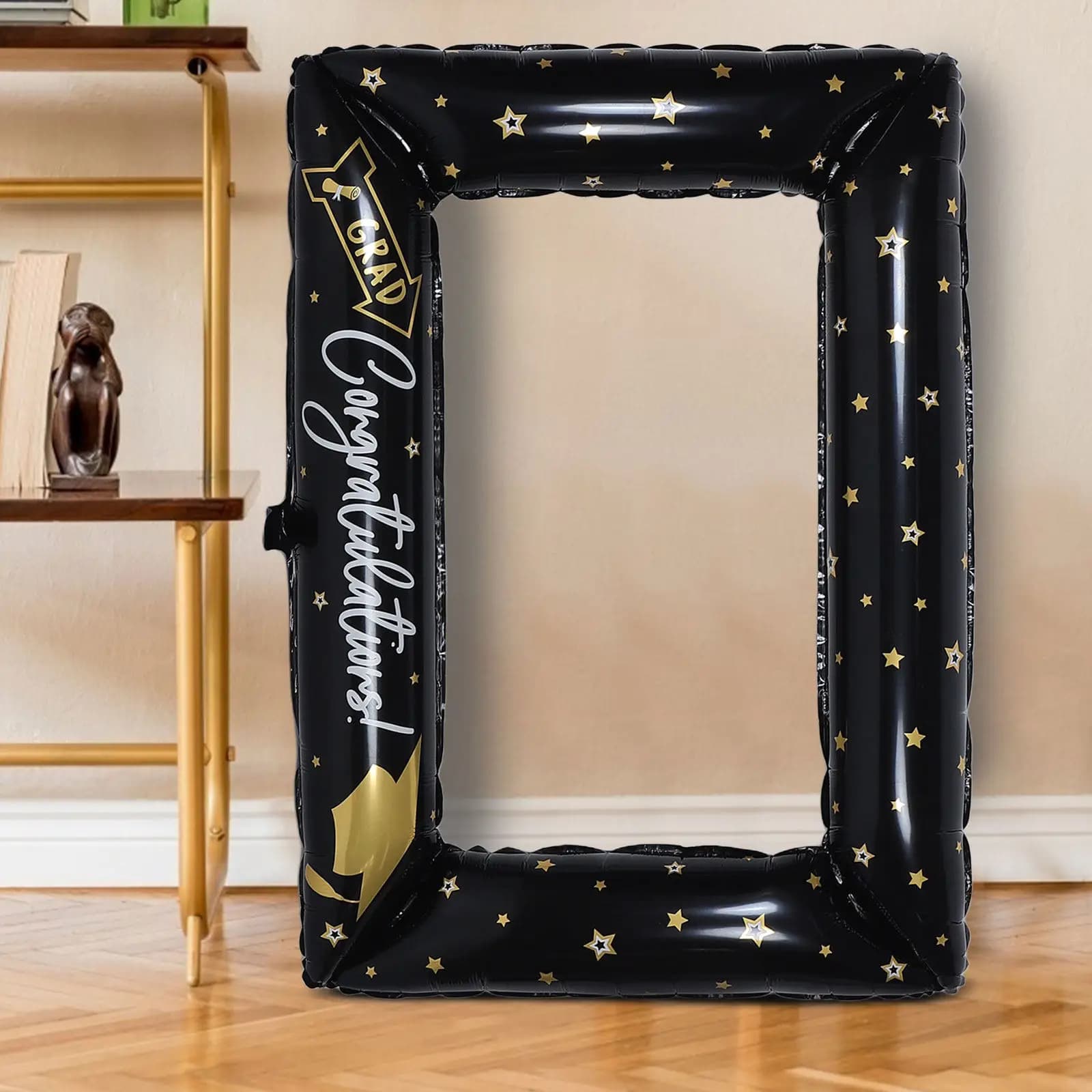 Cornice Gonfiabile per Foto di Laurea, Divertente Accessorio Portatile per Foto, Leggero e Facile da Trasportare, Utilizzo Autonomo per Laureati