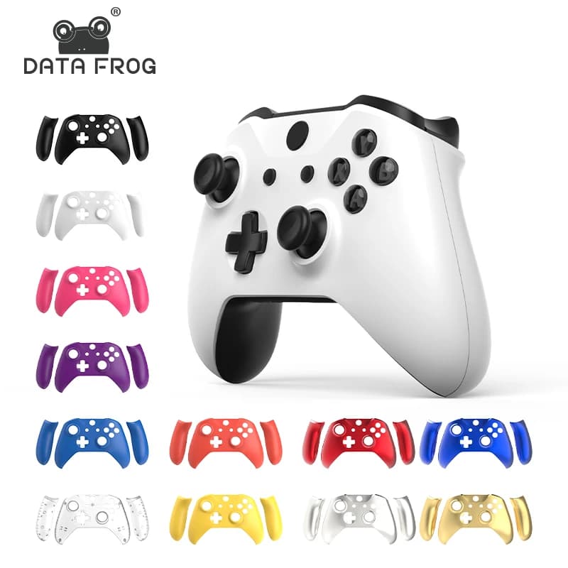DATA FROG per custodia di controllo Xbox One S custodia per Controller Xbox One Shell con impugnature Mod di gioco fai da te personalizzato per Xbox Shell