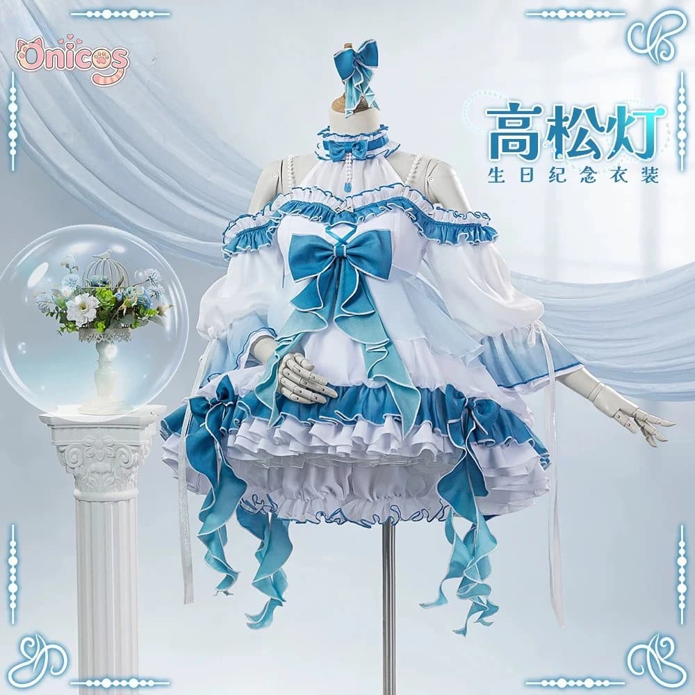 BanG Dream! It's MyGO!!!!! Tomori Takamatsu Cosplay Costume Cute Dress High Quality Outfit Women Comic Con Carnival Party Suit
