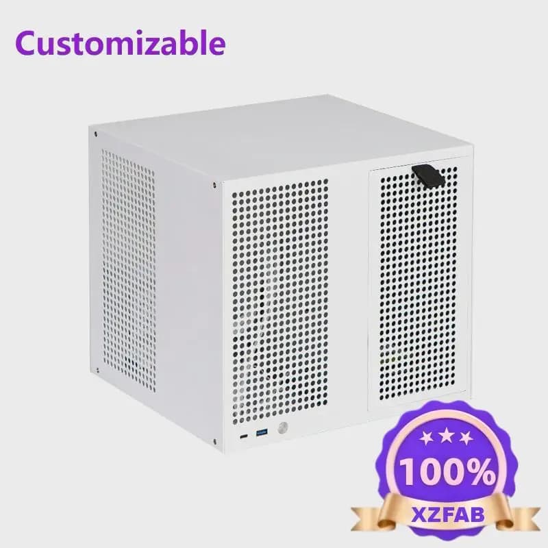 Factory Direct 2026 8-bay NAS chassis with backboard ATX power supply MATX full height PCIe AIO storage