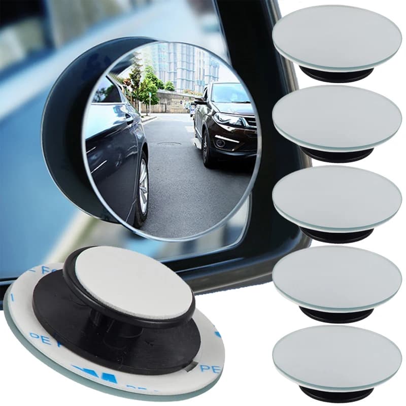 2-6 pcs 360 degrees auto blind spot mirror adjustable wide angle mirror rearview mirror auto rearview mirror rearview mirror